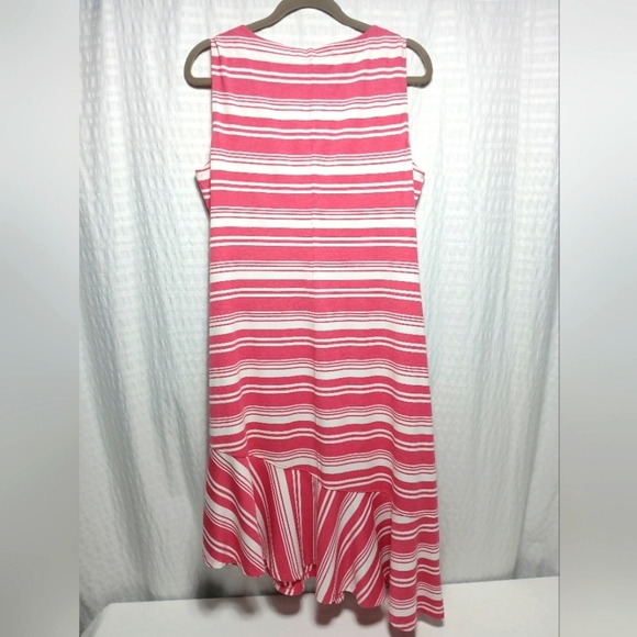 Fig Voyage Sleeveless V Neck Maxi Asymmetrical Hem. Size XL - Picture 2 of 7